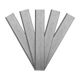 Fers pour rabot RB10 et RB5 - carte de 5 lames droites