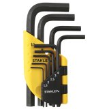 Clé mâle courte - étui de 9 pièces