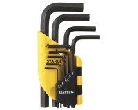 Clé mâle courte - étui de 9 pièces