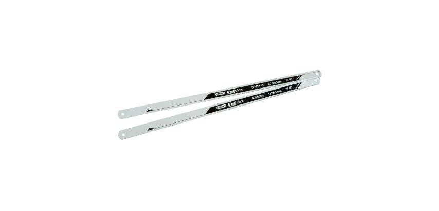 Lame de scie à métaux - carte de 2 lames bi-métal 8 dents - Fatmax