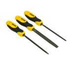 Limes bâtardes 150 mm - jeu de 3 pièces