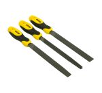 Limes mi-douces 200 mm - jeu de 3 pièces