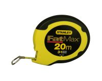 Mètre ruban acier inoxydable STANLEY Fatmax - 20 x 10 mm