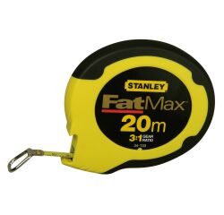 Mètre ruban acier inoxydable STANLEY Fatmax - 20 x 10 mm