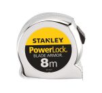 Mètre ruban STANLEY Powerlock Blade Armor - 8 m x 25 mm
