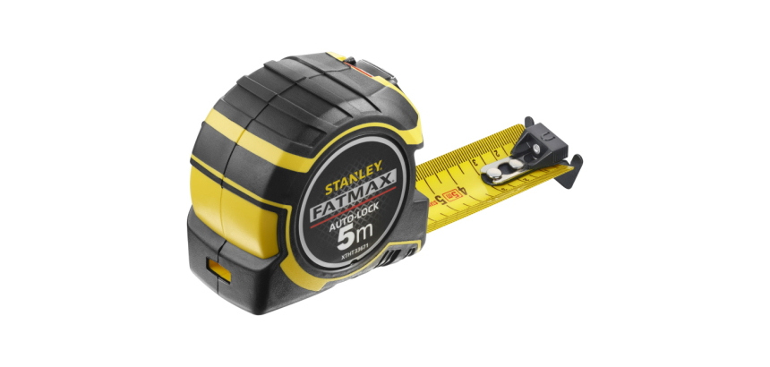 Mètre ruban magnétique STANLEY Fatmax Autolock - 5 m x 32 mm