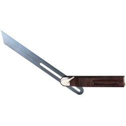 Fausse équerre de menuisier à coulisse 230 mm