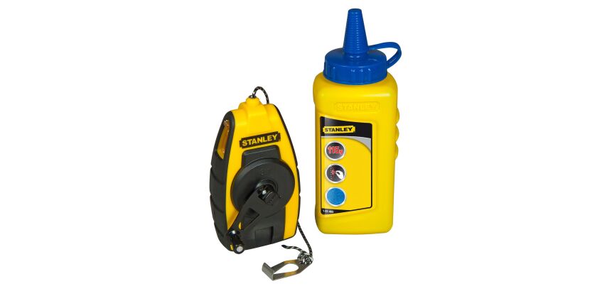 Kit cordeau traceur 9 m compact + poudre