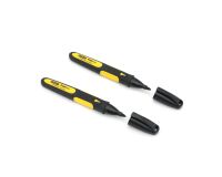 Marqueurs noirs pointe fine - carte de 2 pièces - Fatmax