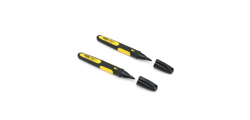 Marqueurs noirs pointe fine - carte de 2 pièces - Fatmax
