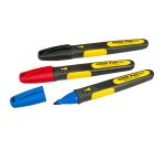 Marqueurs pointe fine - 3 couleurs - carte de 3 pièces - Fatmax