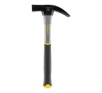 Marteau de coffreur arrache-clous manche fibre de verre 750 g