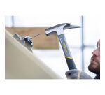 Marteau arrache-clous de charpentier manche fibre de verre 600 g