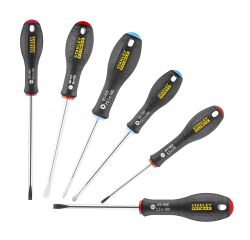 Tournevis d'électricien + mécanicien + Pozidriv - jeu de 6 pièces - Fatmax