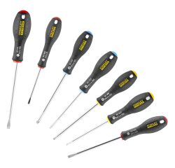 Tournevis d'électricien + mécanicien + Phillips + Pozidriv - 7 pièces - STANLEY Fatmax