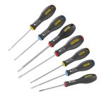 Tournevis d'électricien + mécanicien + Phillips + Pozidriv - 7 pièces - STANLEY Fatmax