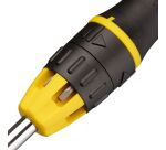 Tournevis porte-embouts à cliquet + 10 embouts