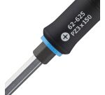 Tournevis Pozidriv PZ 3 x 150 mm avec écrou 6 pans - Fatmax