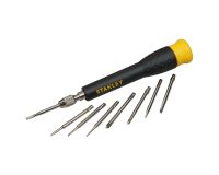 Micro-tournevis multilames fente + Phillips - jeu de 8 pièces