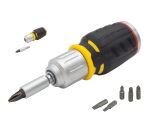 Baby tournevis porte-embouts boule à cliquet + râtelier