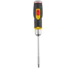 Maxi tournevis porte-embouts revolver à cliquet + 12 embouts + râtelier