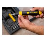 Tournevis porte-embouts à cliquet poignée revolver - coffret 40 pièces