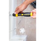 Tournevis porte-embouts à cliquet poignée revolver - coffret 40 pièces