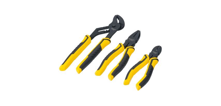 Lot de 3 pinces - multiprise - universelle - coupante