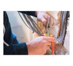 Pince à becs 1/2 ronds longs isolée 1000V - 200mm