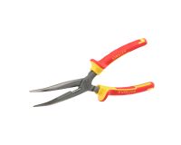 Pince à becs 1/2 ronds longs coudés 200 mm isolée 1000 V