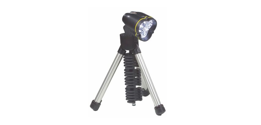 Lampe trépied à tête ajustable - 30 lumens