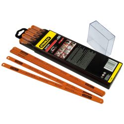 Lames de scie à métaux - boite 100 lames rubis HSS molybdène 10 dents