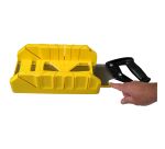 Boite à coupe holster en plastique + scie à dos intégrée