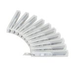 Lames de cutter 9 mm - 10 distributeur de 10 lames