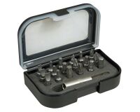 Coffret d'embouts de vissage 1/4P 25 mm - jeu de 19 pièces - gamme pro