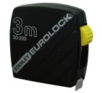Mètre ruban STANLEY Eurolock - 3 m x 12,7 mm
