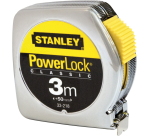 Mètre ruban STANLEY Powerlock Classic - 3 m x 12,7 mm, métal