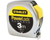 Mètre ruban STANLEY Powerlock Classic - 3 m x 12,7 mm, métal