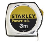 Mètre ruban STANLEY Powerlock Classic - 3 m x 12,7 mm, métal