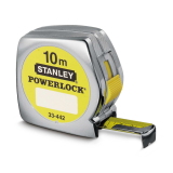 Mètre ruban STANLEY Powerlock Classic - 10 m x 25 mm, ABS