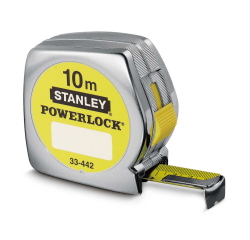 Mètre ruban STANLEY Powerlock Classic - 10 m x 25 mm, ABS