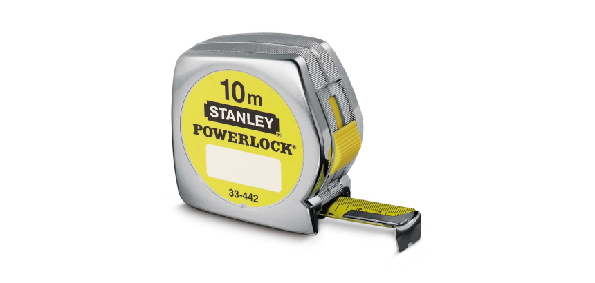 Mètre ruban STANLEY Powerlock Classic - 10 m x 25 mm, ABS