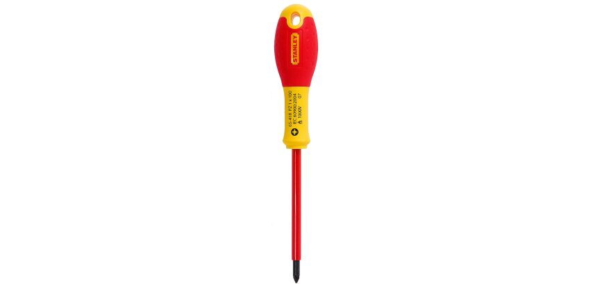 Tournevis Pozidriv isolé 1000 V PZ1 x 100 mm - Fatmax