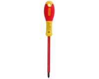 Tournevis Pozidriv isolé 1000 V PZ2 x 125 mm - Fatmax