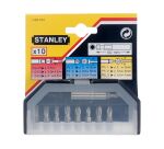 Coffret d'embouts de vissage - jeu de 10 pièces