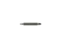Lames de vissage double empreinte Phillips PH1 et PH2 60 mm - 10 pièces