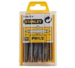 Lames de vissage double empreinte Phillips PH1 et PH2 60 mm - 10 pièces