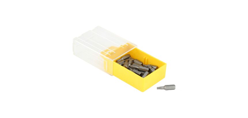 Embouts de vissage Torx T20 25 mm - 25 pièces