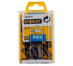 Embouts de vissage Pozidriv PZ2 25 mm - 25 pièces