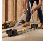 Tréteaux métalliques pliants STANLEY - Capacité 900 kg - lot de 2 pièces